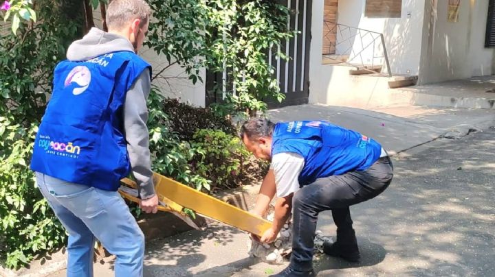 Gobierno de Coyoacán retira 14 toneladas de objetos que obstruían las calles