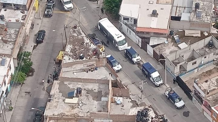 En esta esquina la policía encontró un túnel por donde escapaban los narcos