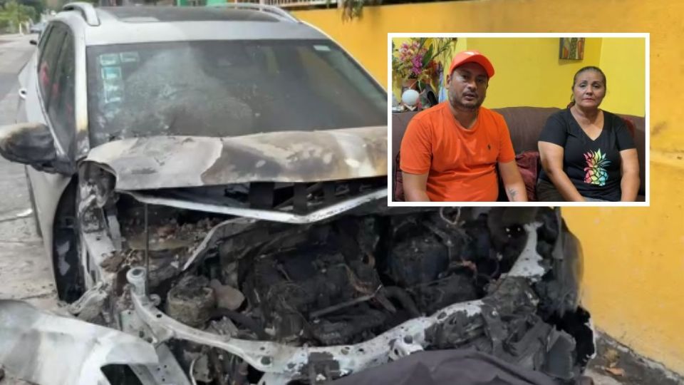 Video: Así habrían prendido fuego a vehículo de candidata a síndica de MC en La Antigua