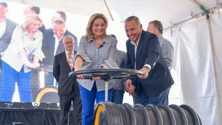 Maru Campos inaugura el Colector Norzagaray en beneficio de 250 mil juarenses