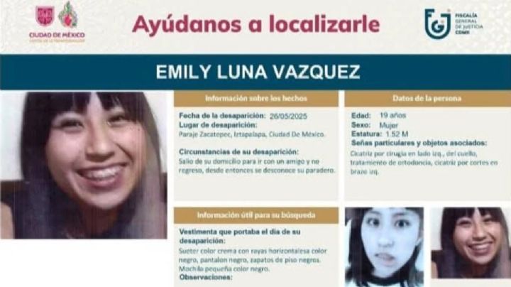 CCH Oriente lamenta muerte de Emily, alumna desaparecida