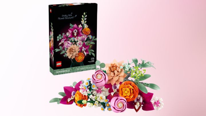 Este ramo de flores LEGO es el regalo más original para el Día de las Madres y ahora está rebajado