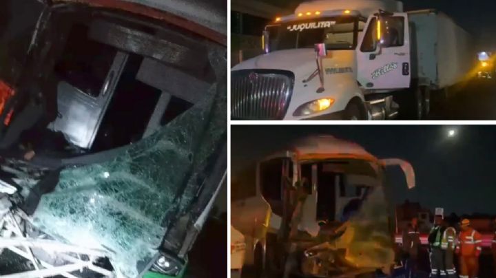 Trágico accidente en la México-Pachuca: Mueren chofer y acompañante de autobús ODT