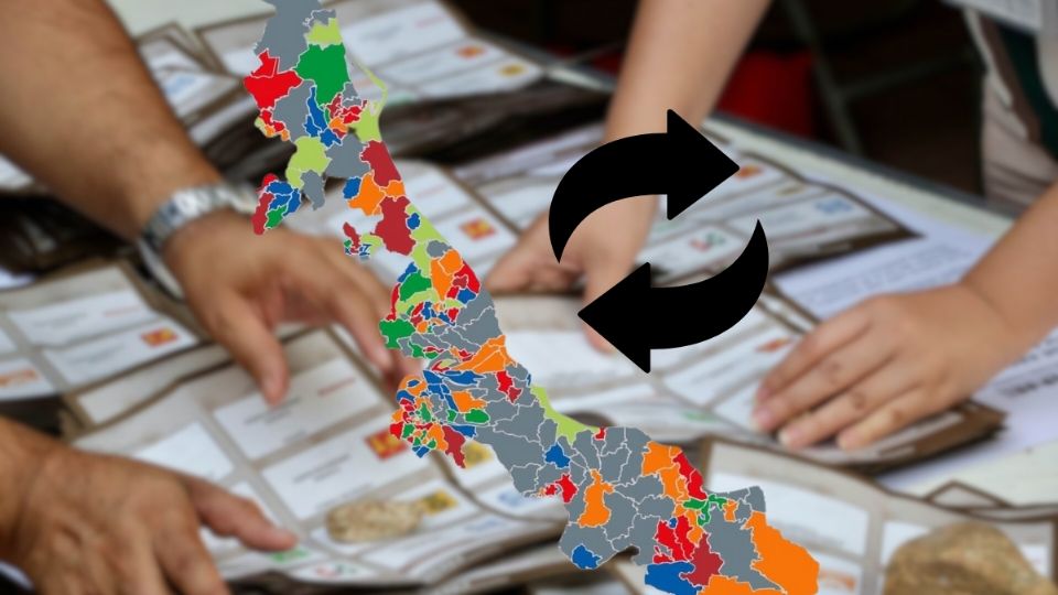 Tras cómputos, este son los municipios de Veracruz que gano cada partido político