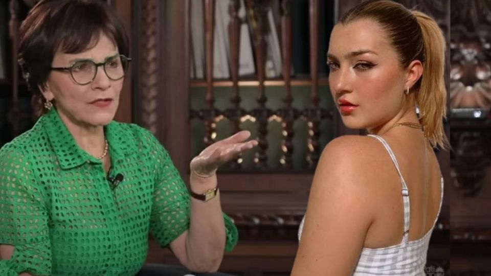 La periodista le dijo sus cosas a la hija del actor.