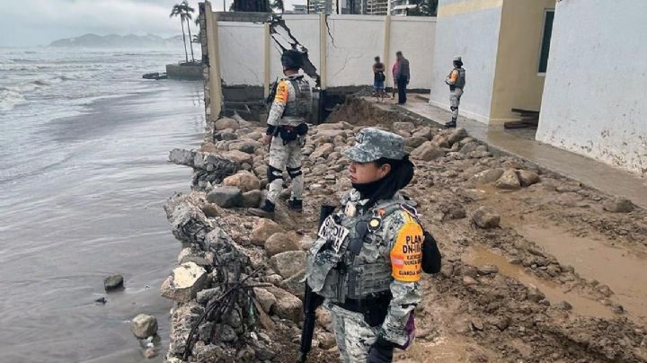 Tormenta "Dalila" se aleja, pero deja estragos en Guerrero; GN activa plan DN-III-E