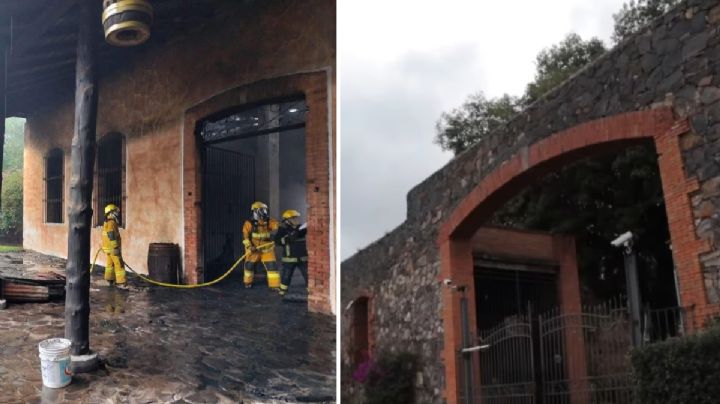 Se incendia histórica hacienda en Omitlán; esto fue lo que ocurrió I Fotos