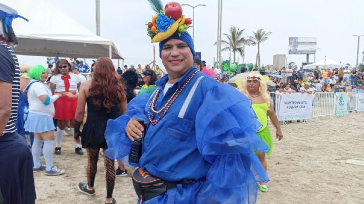 Solteras vs Casadas: tradición de Veracruz en la que Sergio participa desde hace 16 años