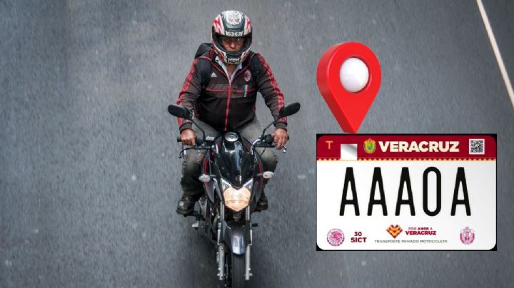 En estos 2 lugares de Xalapa se hace el reemplacamiento obligatorio de motos en Veracruz