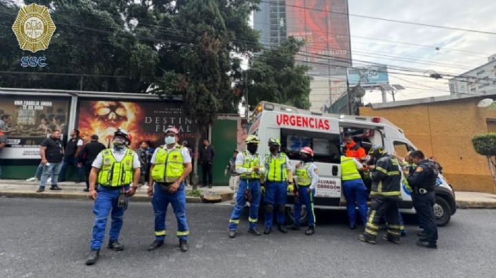 Álvaro Obregón: se registra derrumbe de losa; hay 3 heridos