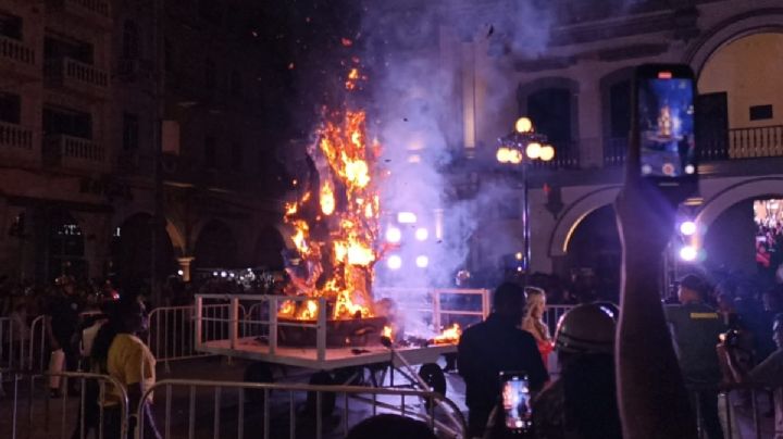 Así se vivió la Quema del Mal Humor del Carnaval de Veracruz 2025