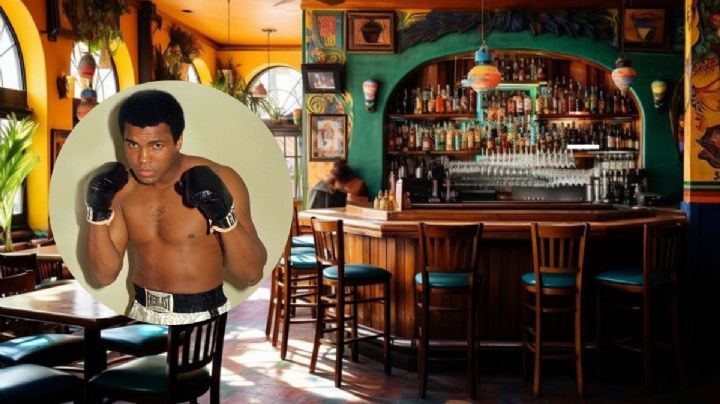 ¿Quién es el dueño de la cantina de CDMX donde hay un guante firmado por Muhammad Ali?