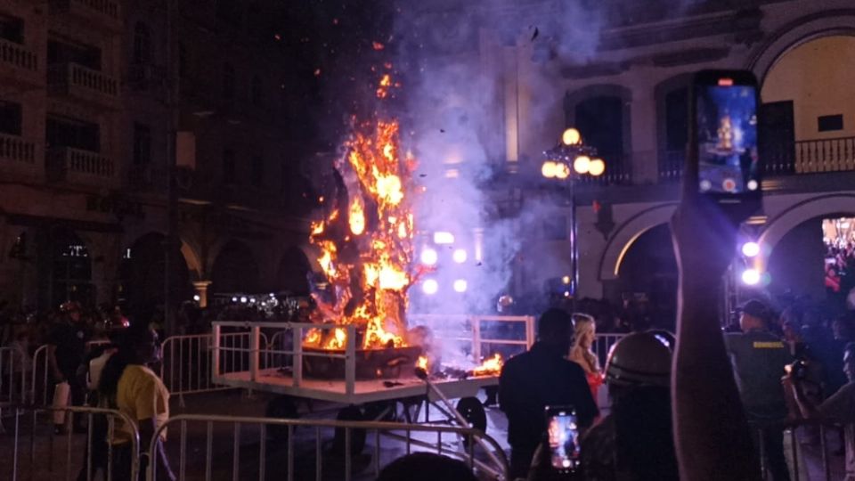 Así se vivió la Quema del Mal Humor del Carnaval de Veracruz 2025