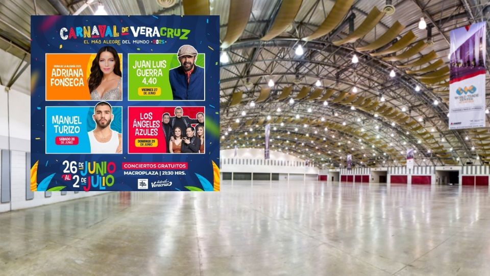 ¿Cuántas personas cabrían en los conciertos masivos del Carnaval de Veracruz 2025?