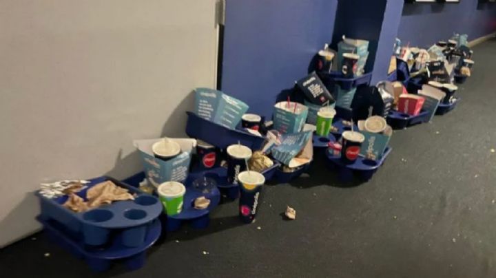 El tiradero de Cinépolis: así quedan las salas después de las películas