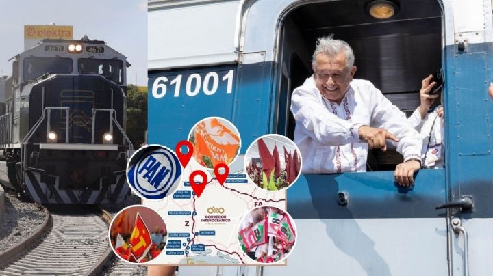 ¿Qué partidos ganaron en los 6 municipios de Veracruz prioritarios para el Tren Interoceánico de AMLO?