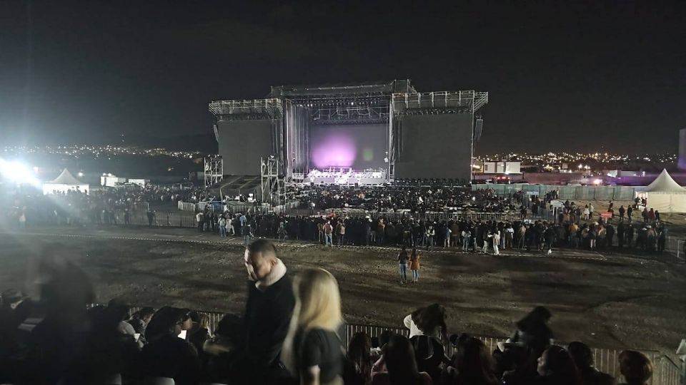 La pelea ocurrió al finalizar el evento