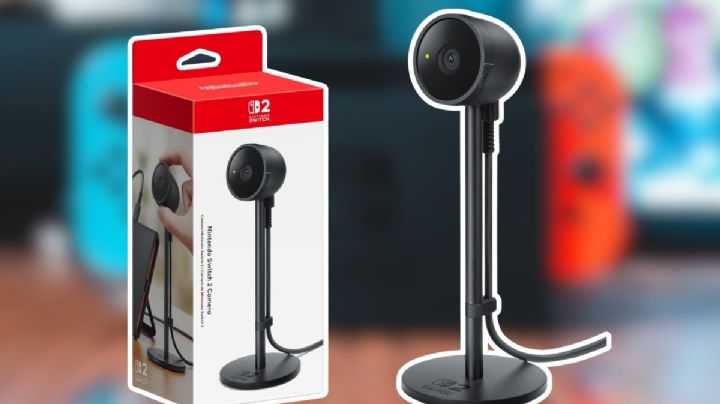 Con esta cámara activas GameChat en la Switch 2 por solo $1,304 pesos