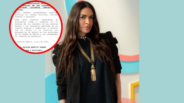 Galilea Montijo gana batalla legal: fiscalía condena a Javier Ceriani  y ordena borrar videos