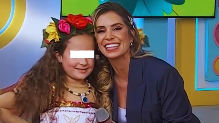 Michaela, hija de Daniel Bisogno sorprende con su aparición en Televisa