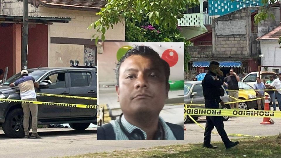 El crimen fue cometido frente a su familia.