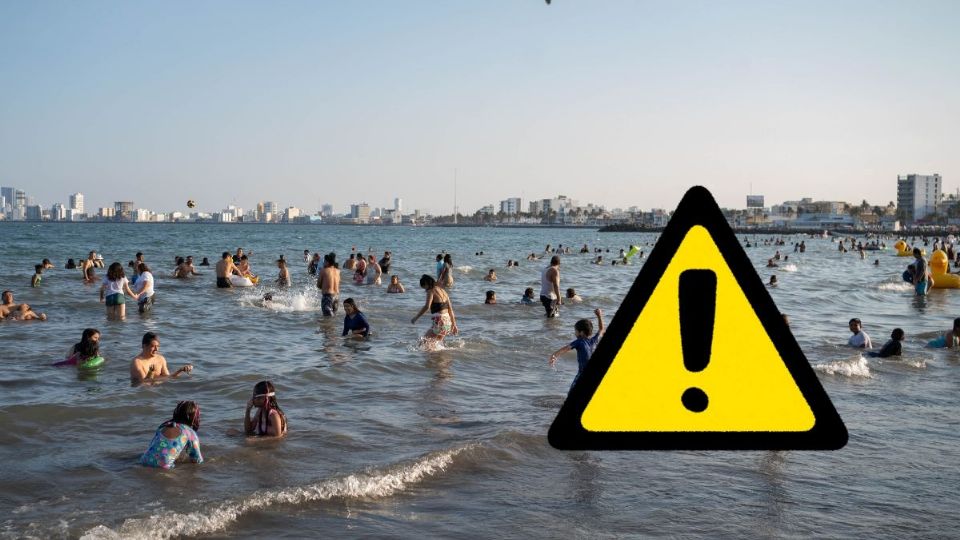 Playas de Veracruz abarrotadas por vacaciones