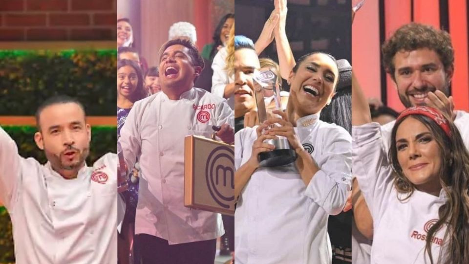 Ellos han sido los ganadores de las cuatro temporadas