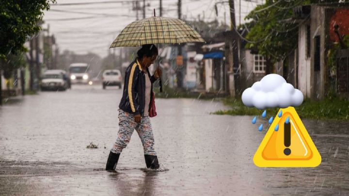 Inicia temporal lluvioso en Veracruz hoy 25 de julio; activan Aviso Especial