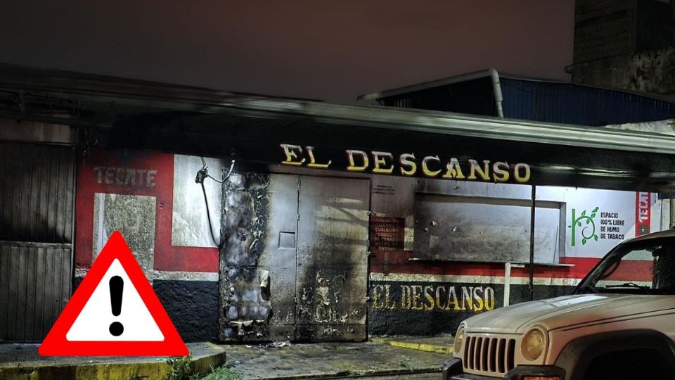 Tras ataque con bombas molotov, se incendia bar en Coatzacoalcos*