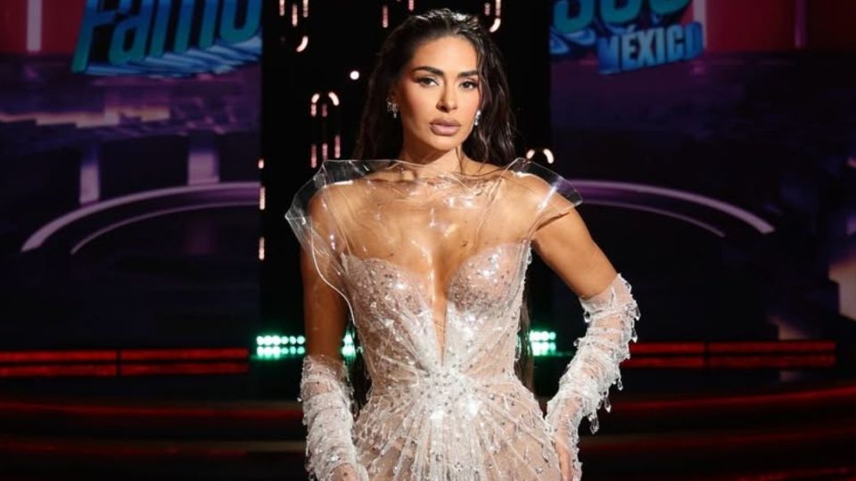 Así fue el vestido que usó en La Casa de los Famosos México
