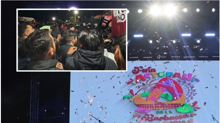 Dan portazo en el teatro del pueblo de la feria de Actopan para ver a La Arrolladora | VIDEO