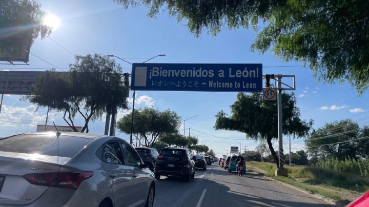 ¡Bienvenido al tráfico!; veinte minutos para entrar a León