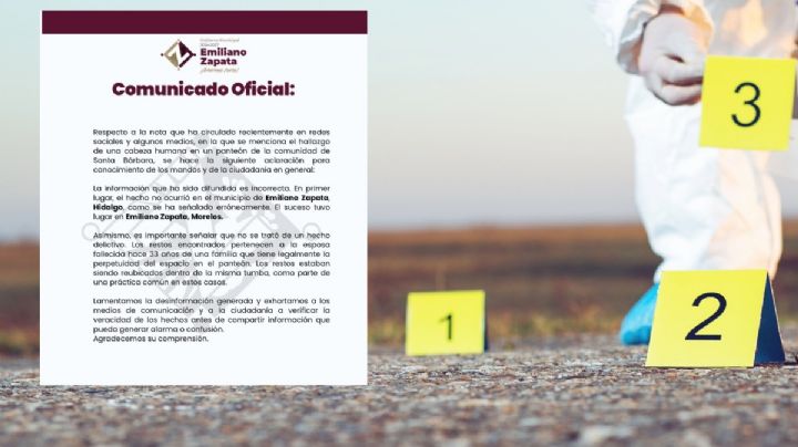 Supuesto hallazgo de cabeza humana alarma a pobladores de Emiliano Zapata; esto ocurrió