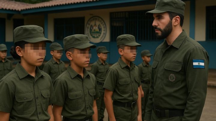 Bukele militariza la educación pública en El Salvador