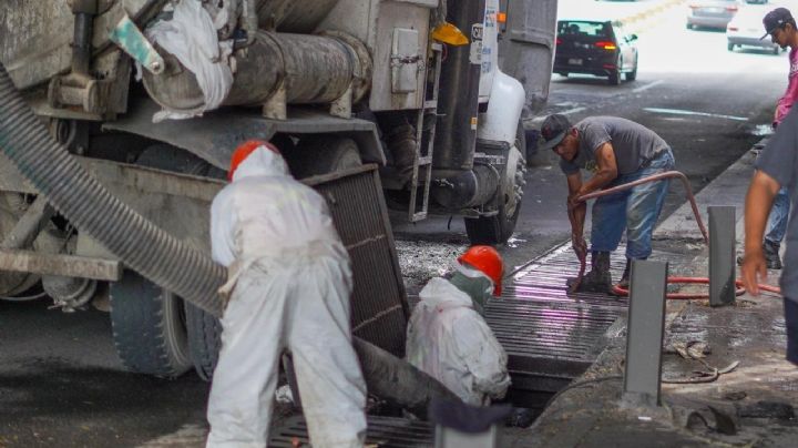 Limpia Monterrey rejillas pluviales en toda la ciudad