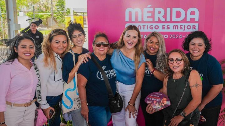 Las mujeres son prioridad para mi gobierno en Mérida: Cecilia Patrón