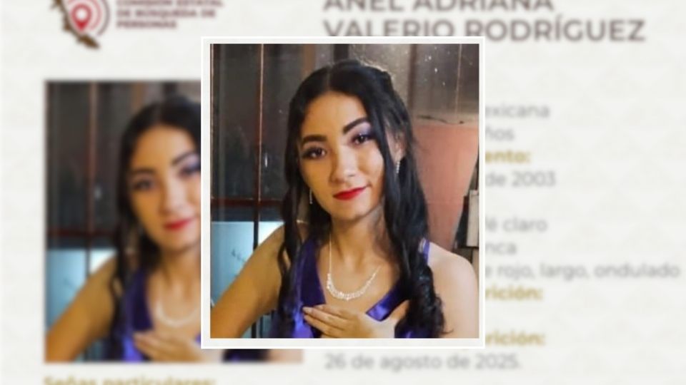 Buscan a Anel Rodríguez desapareció en Boca del Río; familia pide apoyo para localizarla