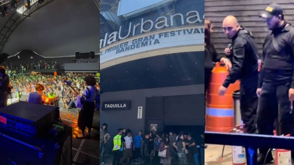 El público se mostró inconforme con los organizadores del evento. 
