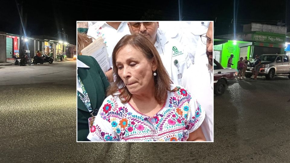 ”No hay”: Rocío Nahle niega que existan grupos de pobladores armados en Oteapan