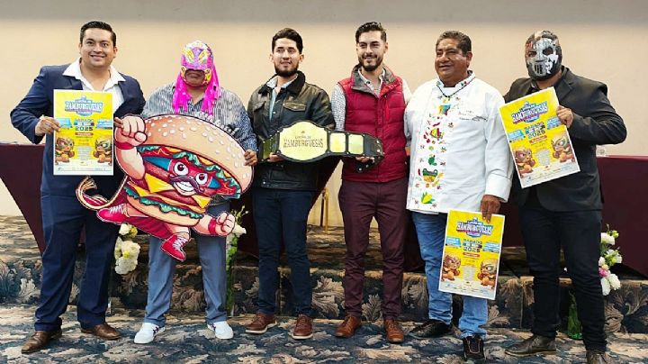 Tulancingo mezcla lucha libre y gastronomía en el Festival Nacional de la Hamburguesa