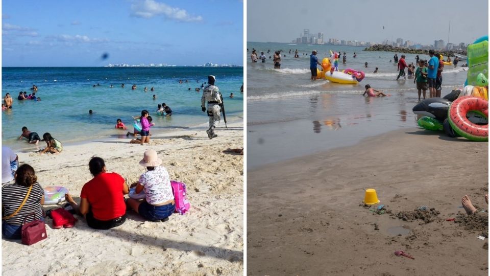 ¿Por qué la arena de las playas de Veracruz no es blanca como la de Cancún?