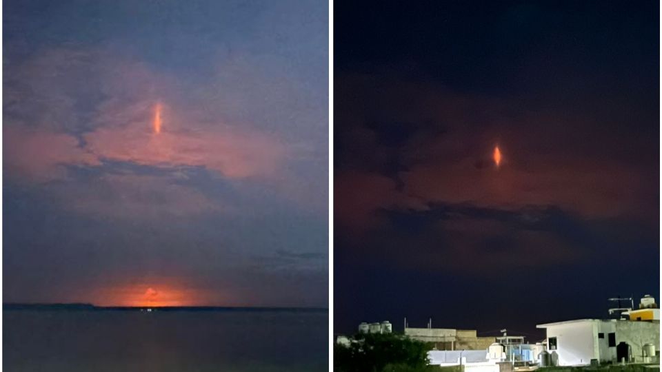 Por esta razón se vio un resplandor rojo en el cielo de Veracruz hoy jueves 11 de septiembre