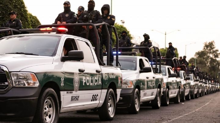 SSC refuerza vigilancia en CDMX para el Grito de Independencia 2025