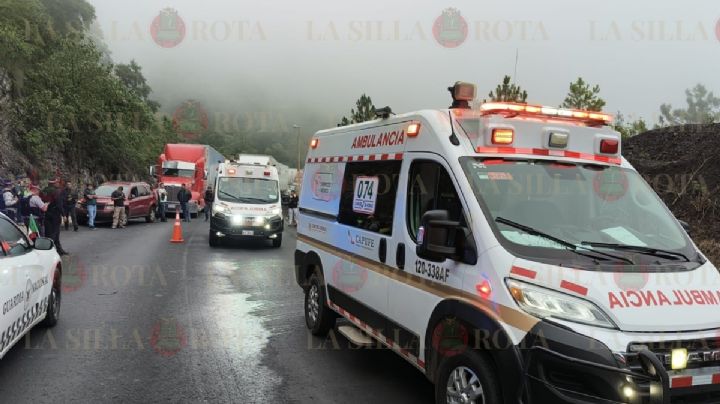 CAPUFE atiende a hombre en estado crítico sobre la autopista Orizaba-Puebla