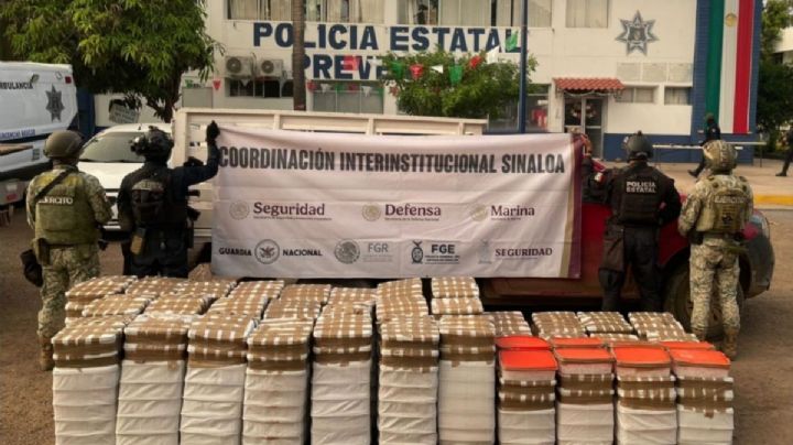 Hallan camioneta robada con 1,000 kilos de droga en Culiacán; los tripulantes huyeron