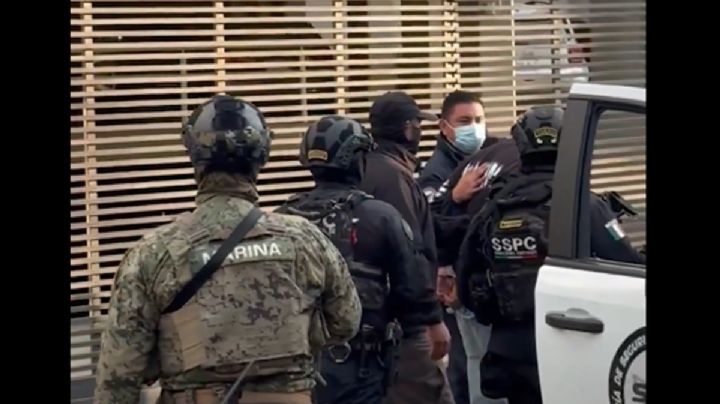 Marina y SSPC detienen a dos personas en cateo en Coapa