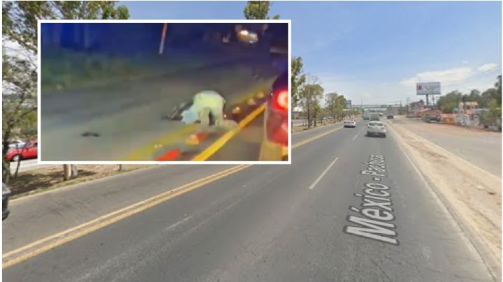 Motociclista se accidenta frente a Explanada, lo creían muerto; esto pasó