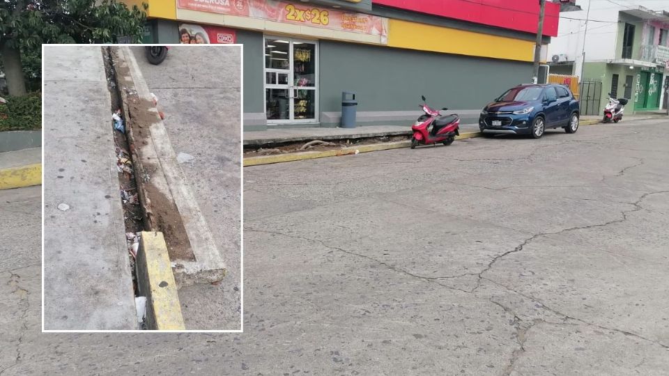 Mujer pierde dedo tras accidente y culpa al ayuntamiento de Alvarado por mala calidad de calles