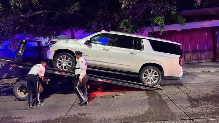 Arrojan ponchallantas al vehículo del secretario de Seguridad en Culiacán
