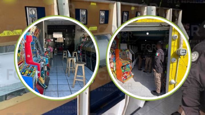 FGR asegura máquinas tragamonedas durante cateos en el puerto de Veracruz